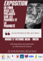 affiche exposition pauvreté