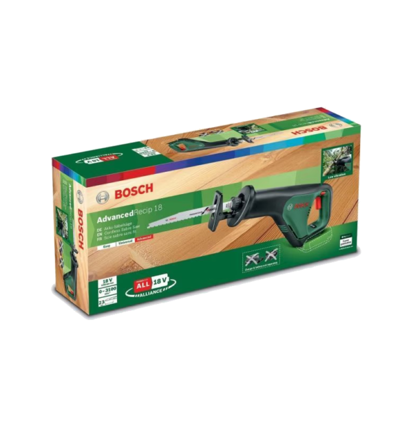 Scie Sabre sans fil AdvancedRecip 18V (sans batterie) BOSCH